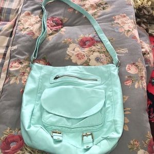 Mint green bag